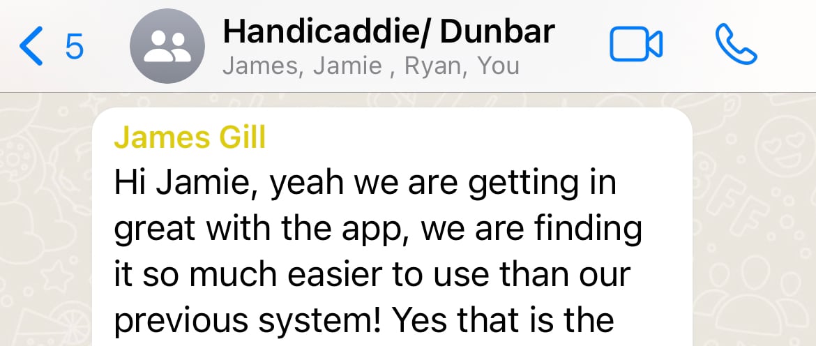 Dunbar Testimonial